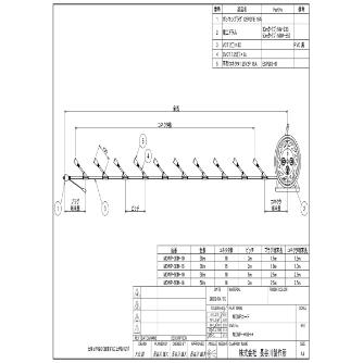 日動工業（株） 特殊仕様ドラム MDWP 特殊仕様ドラム MDWP-50M-10