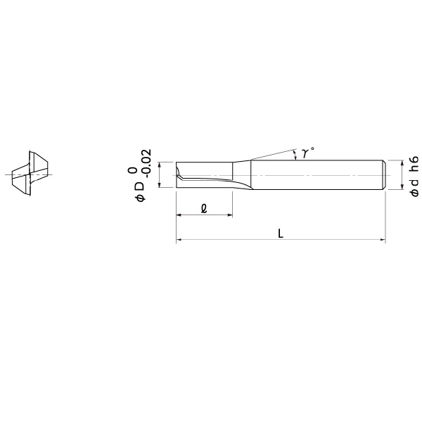 日進工具（株） 直刃エンドミル NSL-2 直刃エンドミル NSL-2 11