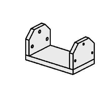 （株）ナベヤ ゆりかごセット オフセットタイプ YDO ゆりかごセット　オフセットタイプ YDO250-350SAS1