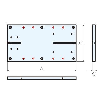 （株）ナベヤ ゆりかごセット ゆりかご用サブテーブル YM ゆりかごセット　ゆりかご用サブテーブル YM320-450SB1