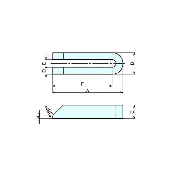 （株）ナベヤ U型クランプ US Ｕ型クランプ US20M200