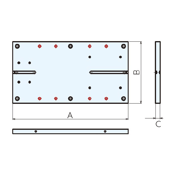（株）ナベヤ ゆりかごセット ゆりかご用サブテーブル YS ゆりかごセット　ゆりかご用サブテーブル YS200-500SB1