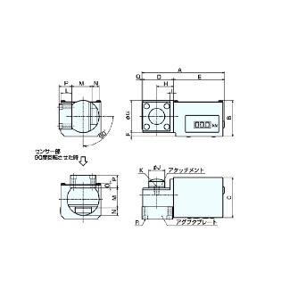 （株）ナベヤ ハンディデジタル荷重計 HDK ハンディデジタル荷重計 HDK-120C