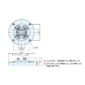 （株）ナベヤ ネオ グリップ用ベースユニット 5AUNE-75-BU200 ネオ　グリップ用ベースユニット 5AUNE-75-BU200