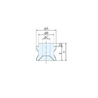 （株）ナベヤ Qーロックエレメント ホールタイプ ピン QLK Ｑ－ロックエレメント　ホールタイプ　ピン QLK20DP