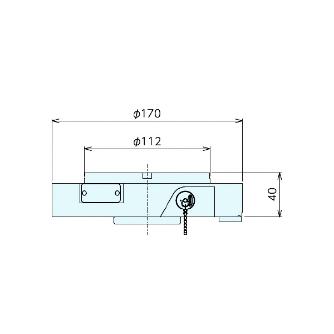 （株）ナベヤ RT用治具交換システム ベースプレート BAKS ＲＴ用治具交換システム　ベースプレート BAKS10-5AX201