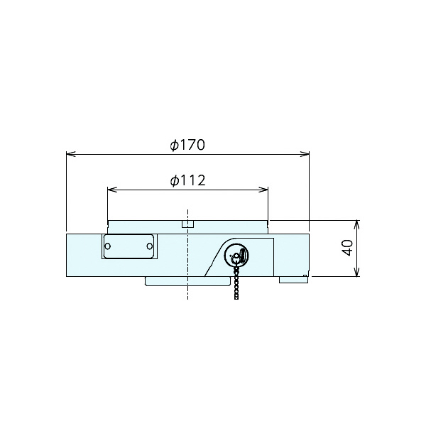 （株）ナベヤ RT用治具交換システム ベースプレート BAKS ＲＴ用治具交換システム　ベースプレート BAKS10-5AX201