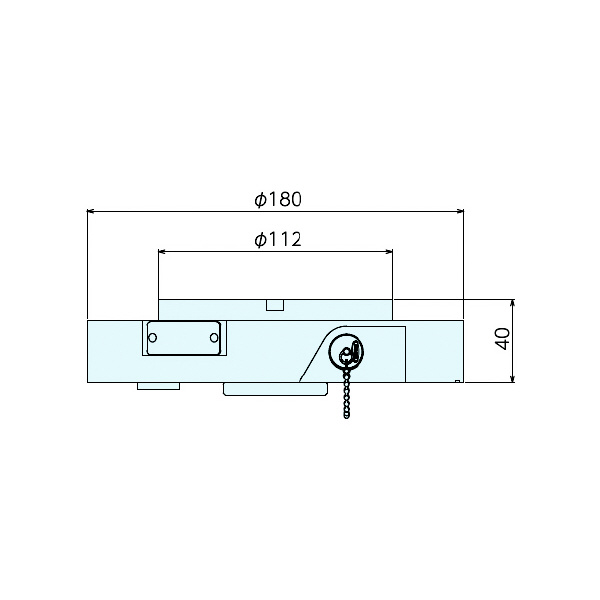 （株）ナベヤ RT用治具交換システム ベースプレート BAKS ＲＴ用治具交換システム　ベースプレート BAKS10-RT100