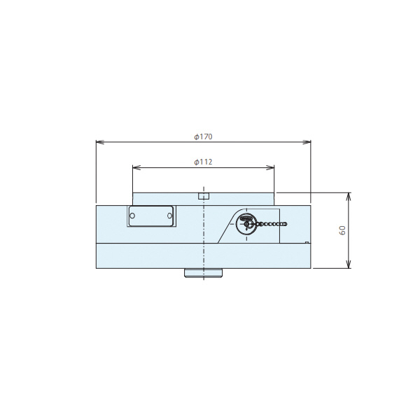 （株）ナベヤ RT用治具交換システム ベースプレート BAKS ＲＴ用治具交換システム　ベースプレート BAKS10-72-35V