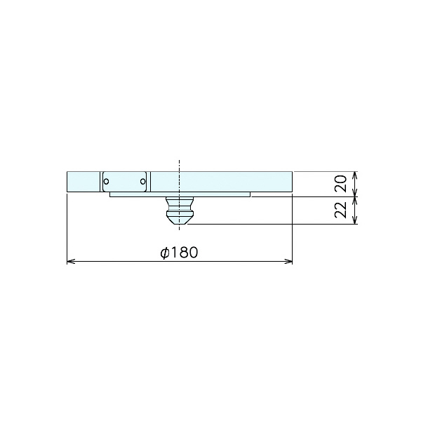 （株）ナベヤ RT用治具交換システム 交換プレート KAK ＲＴ用治具交換システム　交換プレート KAK10-P180