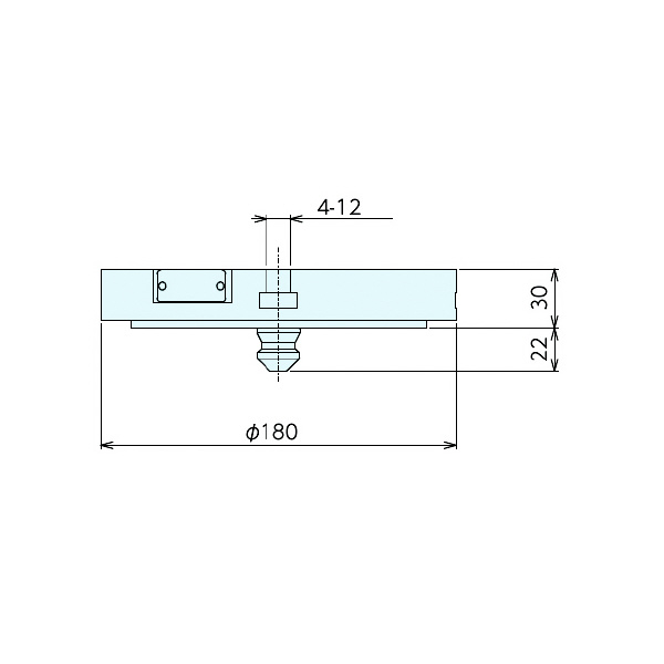 （株）ナベヤ RT用治具交換システム 交換プレート KAK ＲＴ用治具交換システム　交換プレート KAK10-F180