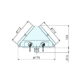 （株）ナベヤ RT用治具交換システム 交換プレート KAK ＲＴ用治具交換システム　交換プレート KAK10-TBAK10W