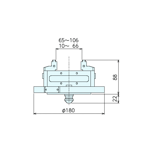 （株）ナベヤ RT用治具交換システム 交換プレート KAK ＲＴ用治具交換システム　交換プレート KAK10-5AU75130