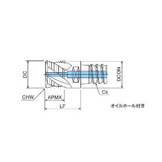 オーエスジー（株） PHOENIX ヘッド交換式エンドミル4枚刃ラフィング形状不等リード弱ねじれタイプ PXM PXNL ヘッド交換式エンドミル／ＰＨＯＥＮＩＸ PXNL120C12-04C005-O XP3225