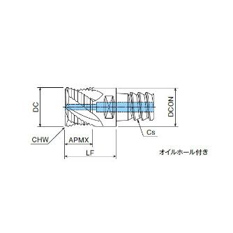 オーエスジー（株） PHOENIX ヘッド交換式エンドミル4枚刃ラフィング形状不等リード強ねじれタイプ PXM PXNH ヘッド交換式エンドミル／ＰＨＯＥＮＩＸ PXNH200C20-04C006-O XP3225