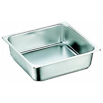 スギコ産業（株） 18－8ホテルパン2/3サイズ H100 SH-1804 １８－８ホテルパン２／３サイズ　Ｈ１００ SH-1804