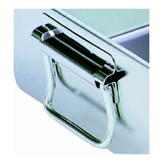 スギコ産業（株） 18ー8給食バット可動ハンドル付 SH １８－８給食バット可動ハンドル付 SH-6038-12H