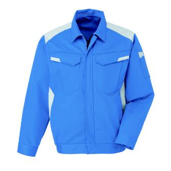 日新被服（株） ブルゾン 5325-92 ブルゾン 5325-92-BIG ﾗｲﾄﾌﾞﾙｰXｼﾙﾊﾞｰ