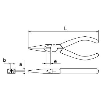 （株）ロブテックス ラジオペンチ(バネ付) J150RS ラジオペンチ（バネ付） J150RS