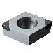 サンドビック（株） コロターン107 チップ CBN 【E】 CCGW コロターン１０７　チップ　ＣＢＮ　【Ｅ】 CCGW 06 02 02T01020F 7125