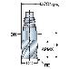 サンドビック（株） コロミル316 ヘッド A316 コロミル３１６ヘッド　【Ｅ】 A316-10FL642-03708L 1745