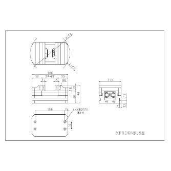 日本オートマチックマシン（株） 両締めバイス MF 両締めバイス MF80W
