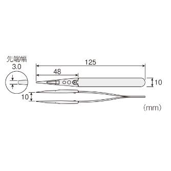 ホーザン株式会社 ESDソフトチップピンセット ＥＳＤソフトチップピンセット P-643-J