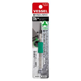 （株）ベッセル 精密マイクロスティックスドライバー TD-54 精密マイクロスティックスドライバー TD-54 3ULR-F