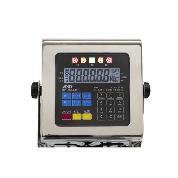 （株）エ－・アンド・デイ デジタル台はかり HV デジタル台はかり HV-15KCWP