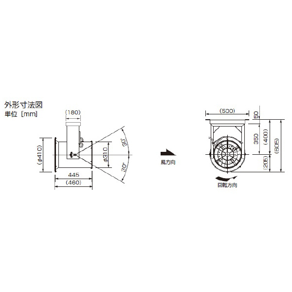 （株）鎌倉製作所 搬送ファン AHF 搬送ファン AHF-3041 ﾀﾝｿｳ100V