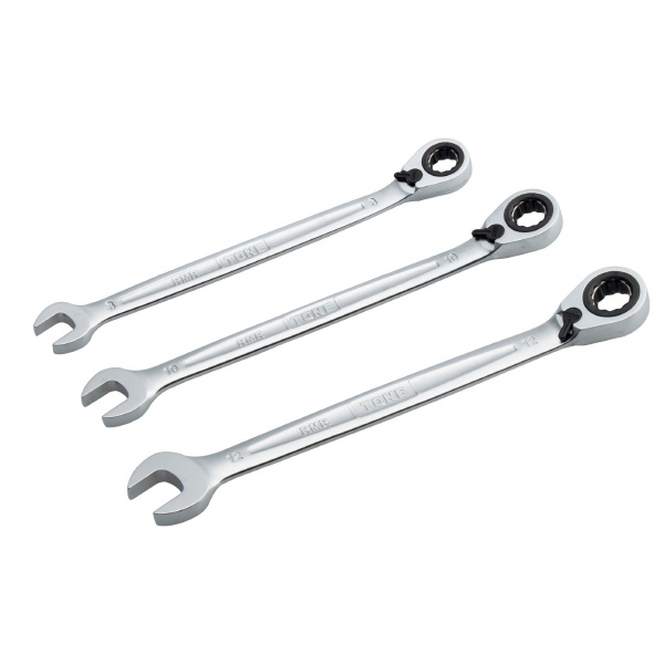 ＴＯＮＥ（株） 切替式ラチェットめがねレンチセット RMR 切替式ラチェットめがねレンチセット RMR300