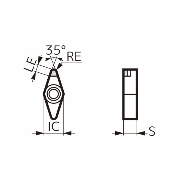 住友電気工業（株） スミダイヤ スローアウェイチップ NF-VNMA スミダイヤ　スローアウェイチップ NF-VNMA160412 DA90