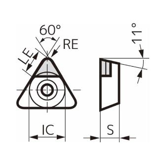 住友電気工業（株） スミダイヤ スローアウェイチップ NF-TPMW スミダイヤ　スローアウェイチップ NF-TPMW160404 DA90