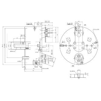 豊和工業（株） ドローダウンチャック H014MC ドローダウンチャック H014MC-8