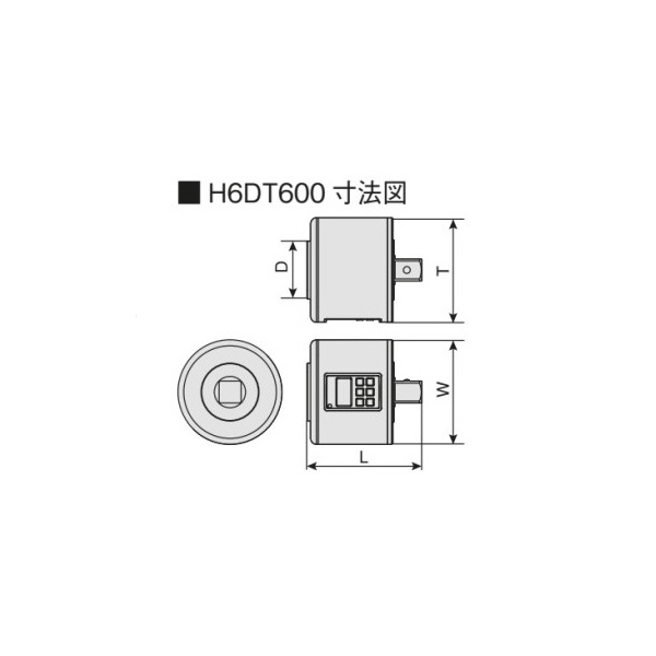 ＴＯＮＥ（株） ハンディデジトルク H6DT600 ハンディデジトルク H6DT600