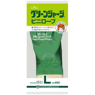 ショーワグローブ（株） グリーンジャージ NO600 グリーンジャージ　Ｌサイズ NO600-L