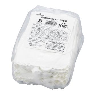ショーワグローブ（株） 簡易包装ニトローブ薄手 10双入 NO135 簡易包装ニトローブ薄手　１０双入　Ｓ NO135-S10P