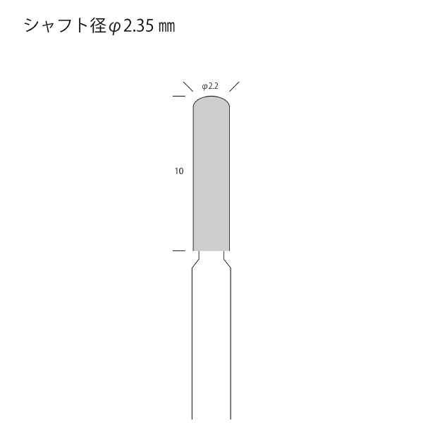 （株）キソパワーツール 2.2ダイヤモンドドリル 2本 26232 ２．２ダイヤモンドドリル　２本 26232