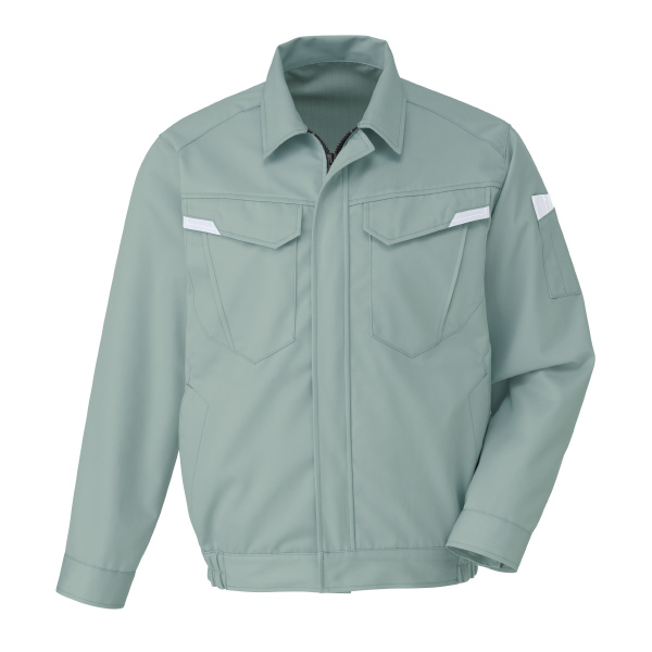 日新被服（株） 長袖ブルゾン 5126-01 長袖ブルゾン 5126-01-S ｱｰｽｸﾞﾘﾝ