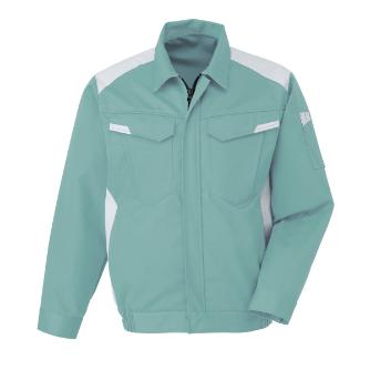 日新被服（株） 長袖ブルゾン 5126-98 長袖ブルゾン 5126-98-S ﾗｲﾄｸﾞﾘﾝXｼﾙﾊﾞｰ