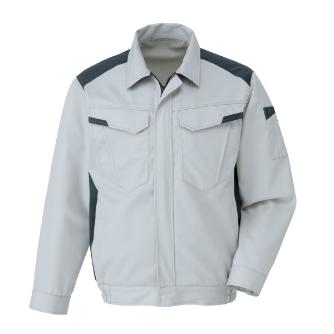 日新被服（株） 長袖ブルゾン 5126-99 長袖ブルゾン 5126-99-L ｼﾙﾊﾞｰXﾗｲﾄﾌﾞﾗｯｸ