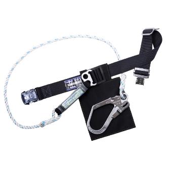 藤井電工（株） LSA ワンタッチバックル 墜落制止用器具　胴ベルト型 TB-LSA-OT590-BLK-L-JAN-BP