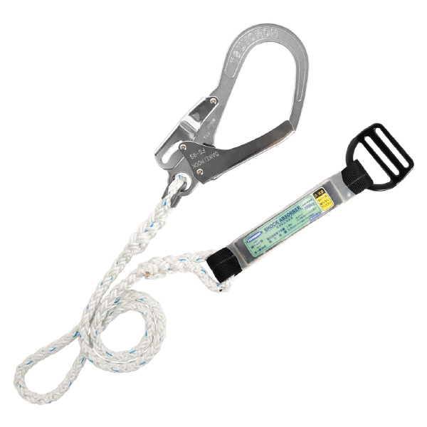 藤井電工（株） 胴ベルト型用ランヤード ノビロン(伸縮式) 胴ベルト型用ランヤード TBL-AD24-599C-JAN-BP