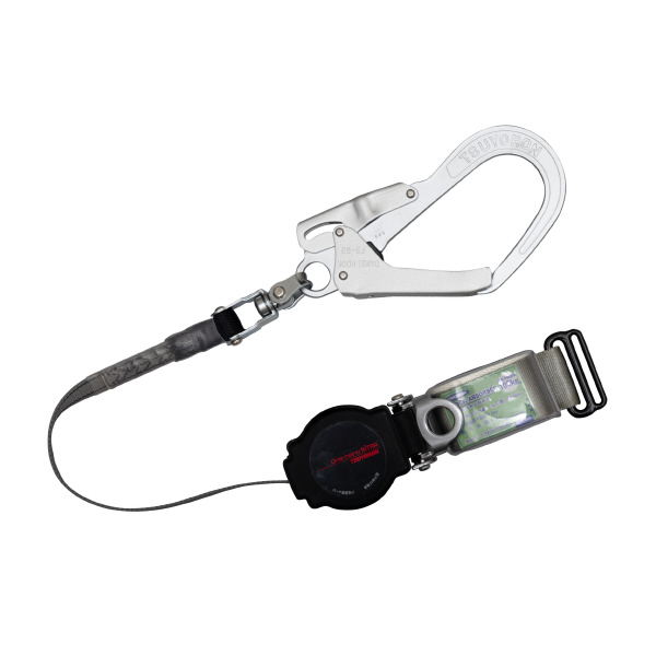 藤井電工（株） 胴ベルト型用ランヤード TBL-AR-ORL-593 胴ベルト型用ランヤード TBL-AR-ORL-593SV-JAN-BP