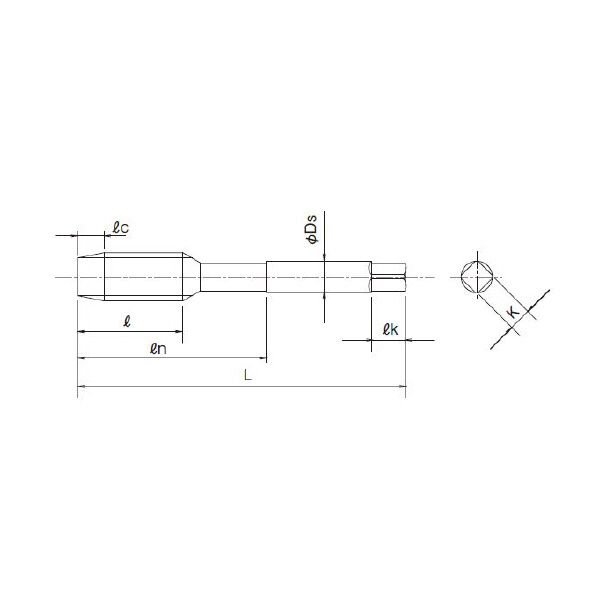 オーエスジー（株） A/管用平行スパイラルタップ A-SPT Ａ／スパイラルタップ　ＯＨ３ A-SPT 2.5P STD G1/8-28