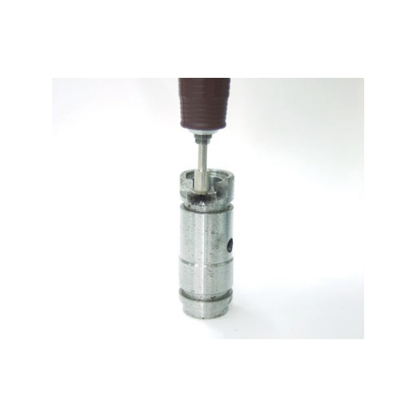 日本精密機械工作（株） 軸付フラワー型ブラシ 真鍮線 B 軸付フラワー型ブラシ　真鍮線　３本 B6520