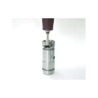 日本精密機械工作（株） 軸付フラワー型ブラシ ステンレス線 B 軸付フラワー型ブラシ　ステンレス線　３本 B6619