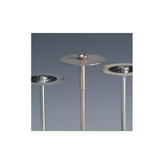 日本精密機械工作（株） 電着ダイヤモンドディスク 片面電着 軸径φ3 D 電着ダイヤモンドディスク　片面電着 D9214