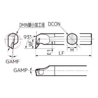 住友電気工業（株） SEC－ボーリングバイト S-SVUB ＳＥＣ－ボーリングバイト S20R-SVUBL1103-28