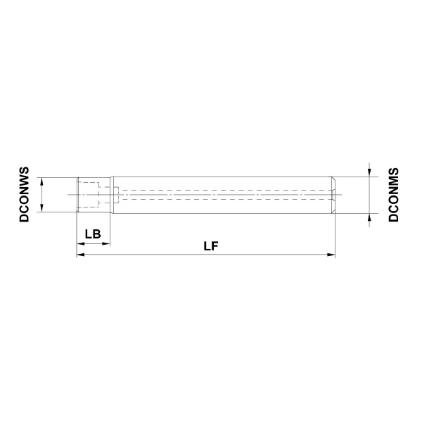 三菱マテリアル（株） ホルダ/ヘッド交換式エンドミル IMX ホルダ／ヘッド交換式エンドミル IMX20-U20N020L090S